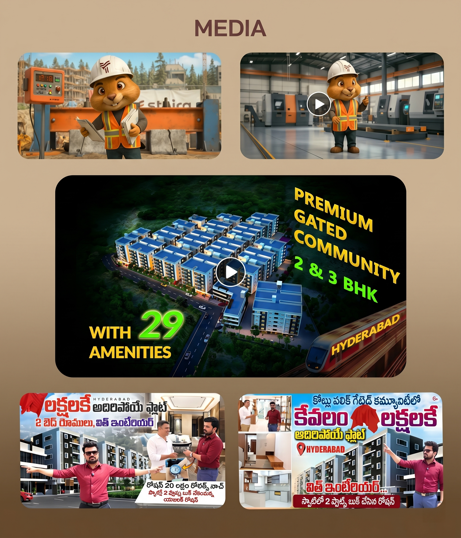 Teramor Projects Video Gallery Hyderabad
