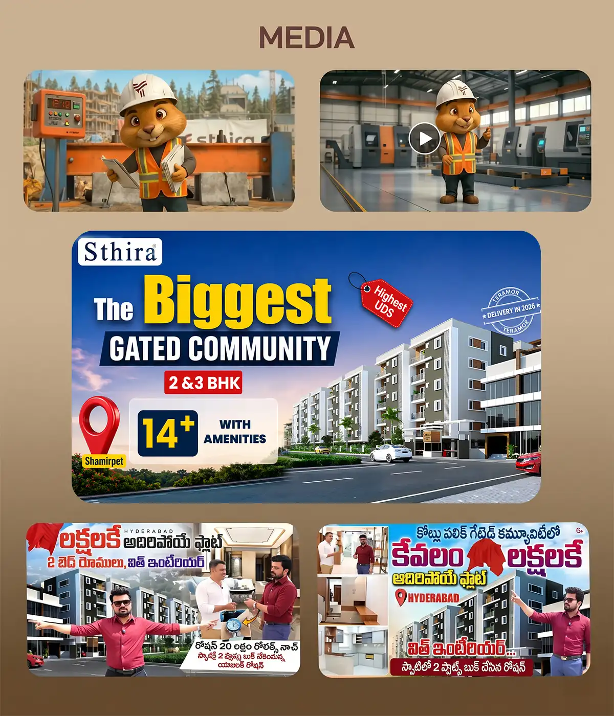 Teramor Projects Video Gallery Hyderabad