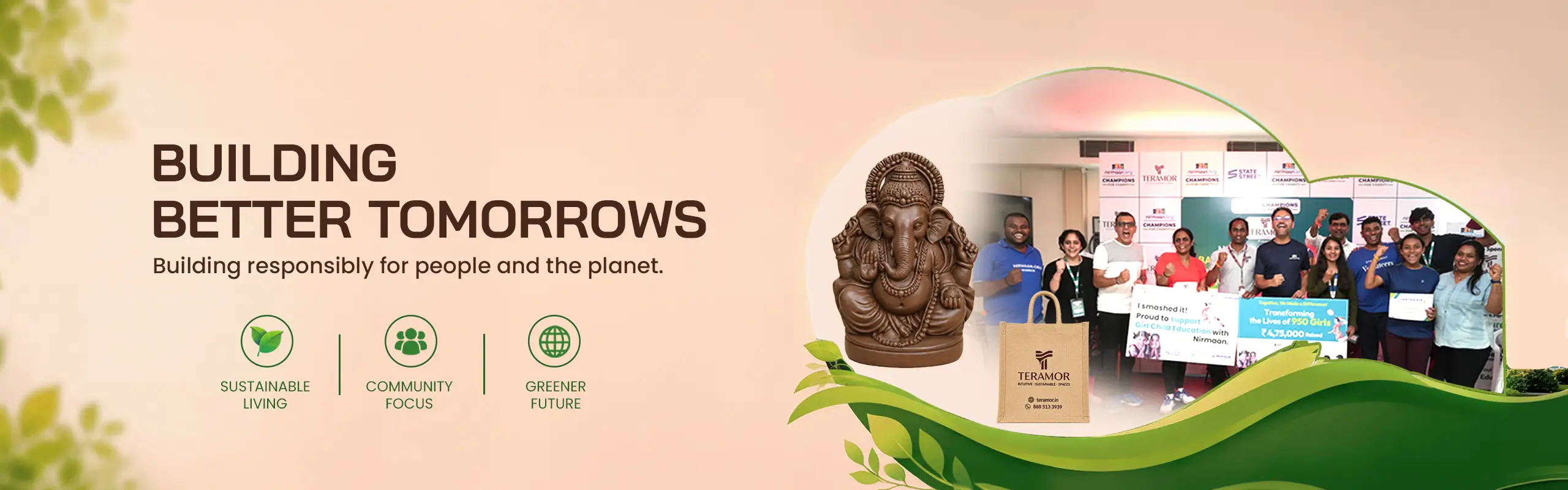 Teramor CSR Corporate Social Responsibility Community Building Hyderabad