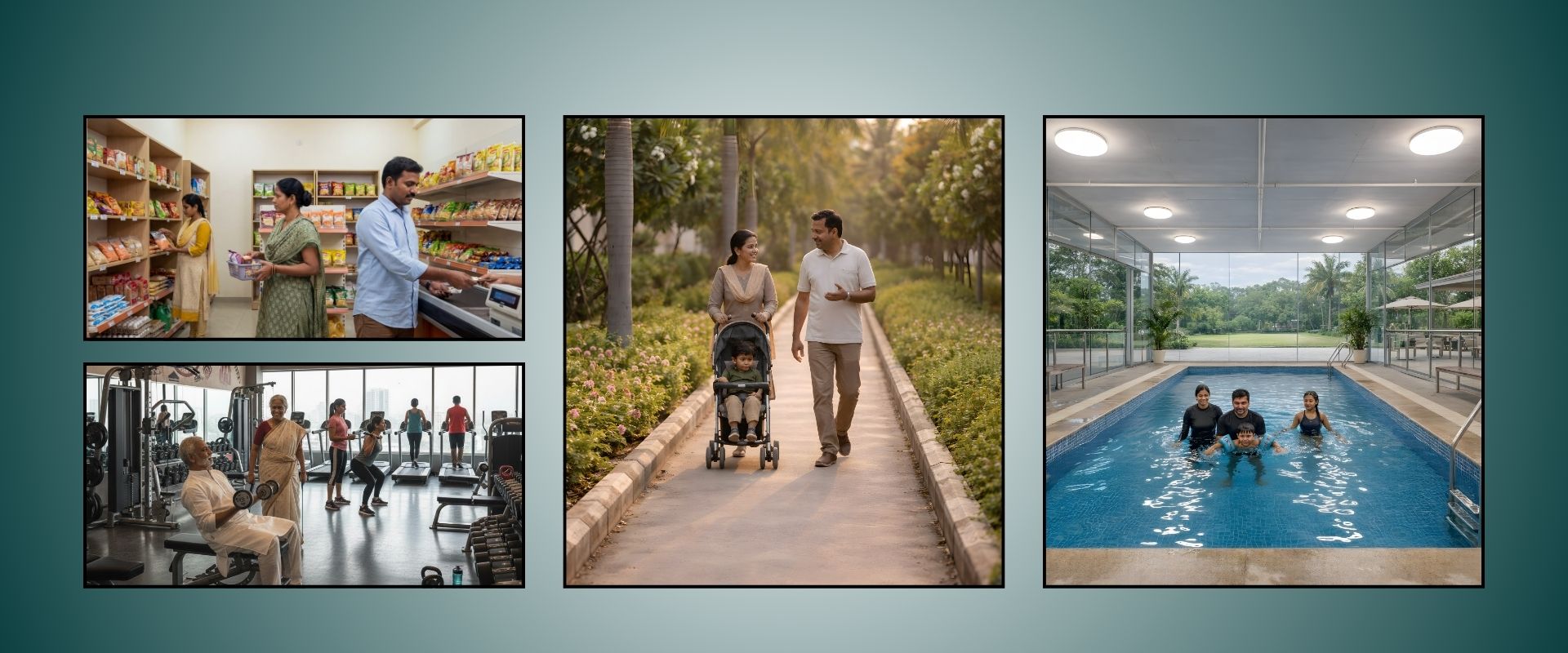 Sthira 15000 Sqft Premium Amenities Swimming Pool Gym Clubhouse Shamirpet