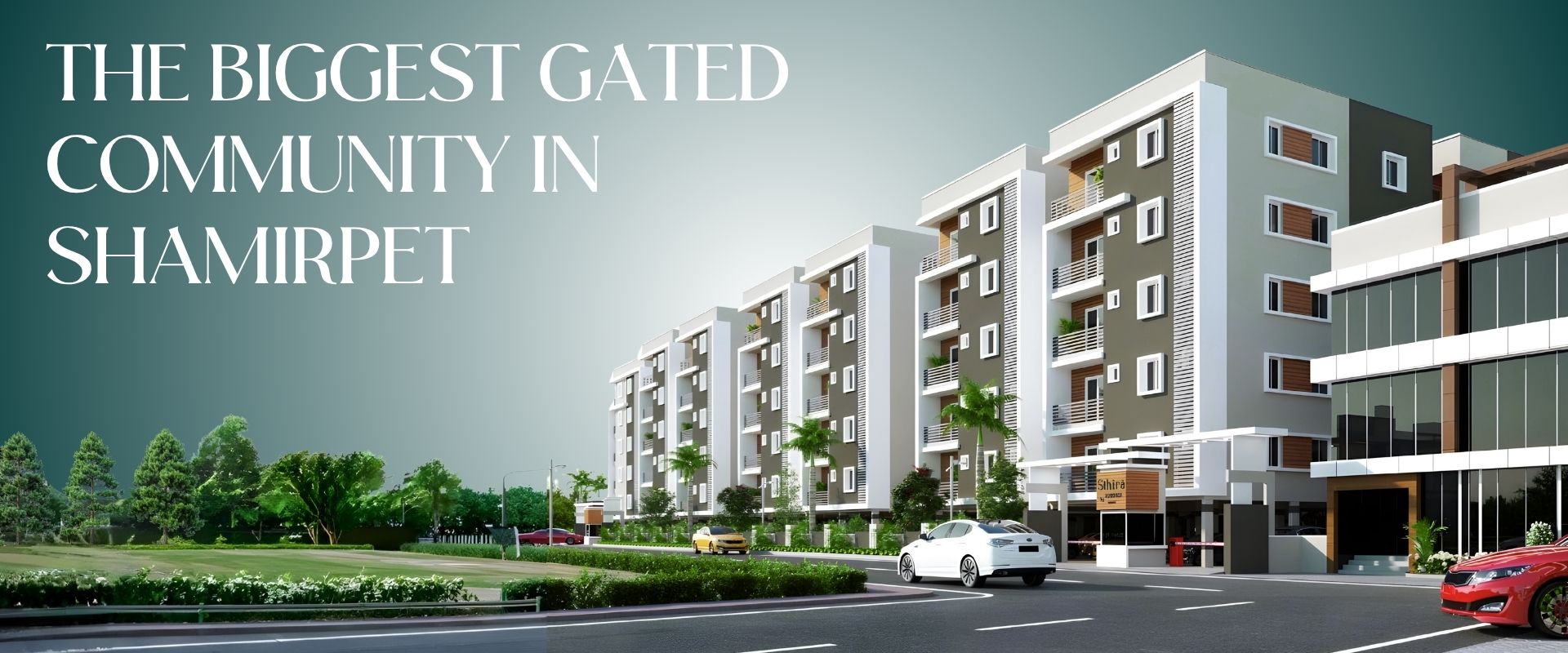 Sthira 320 Premium Flats Spread Across 5 Acres Shamirpet Hyderabad